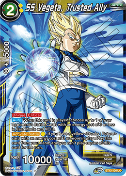 SS Vegeta, Trusted Ally (Uncommon) (BT13-100) [Supreme Rivalry] | Rock City Comics