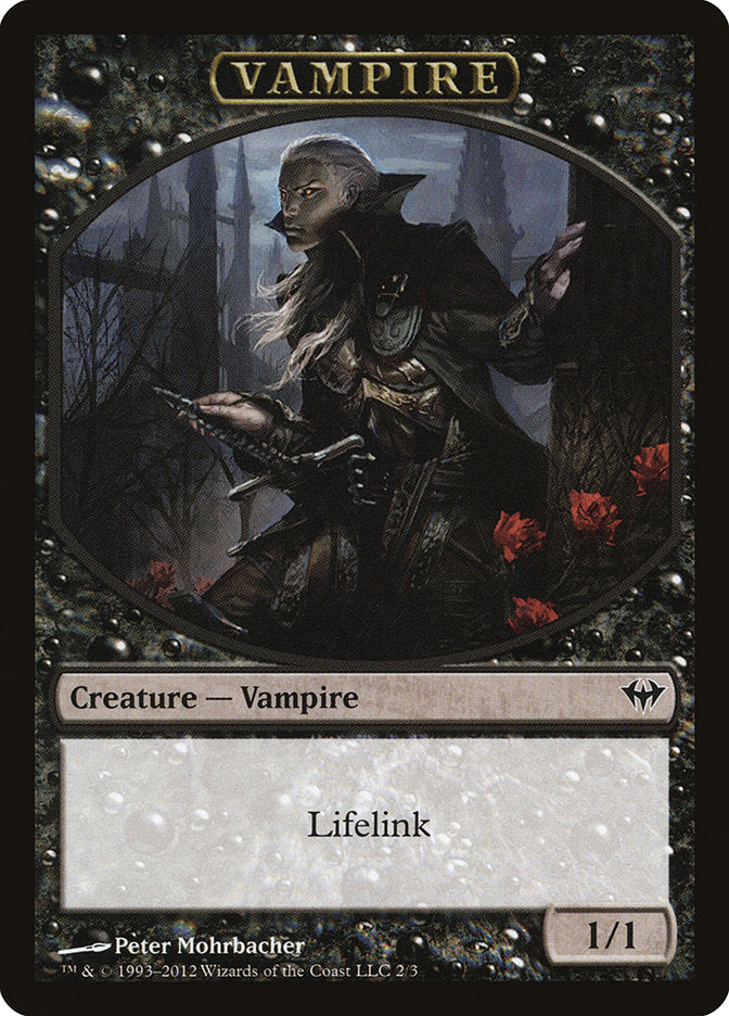 Vampire Token [Dark Ascension Tokens] | Rock City Comics