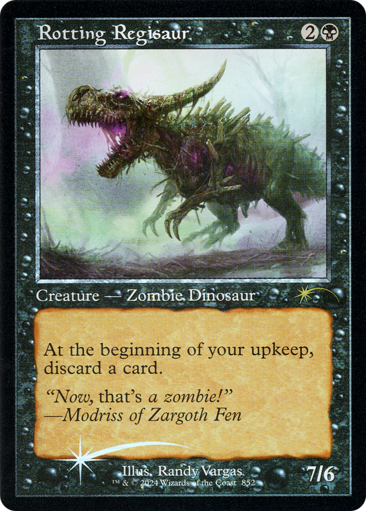 Rotting Regisaur (Retro Frame) [Secret Lair Drop Series] | Rock City Comics