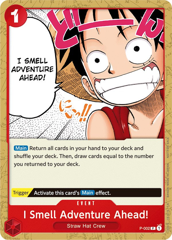 I Smell Adventure Ahead! (Promotion Pack 2022) [One Piece Promotion Cards] | Rock City Comics