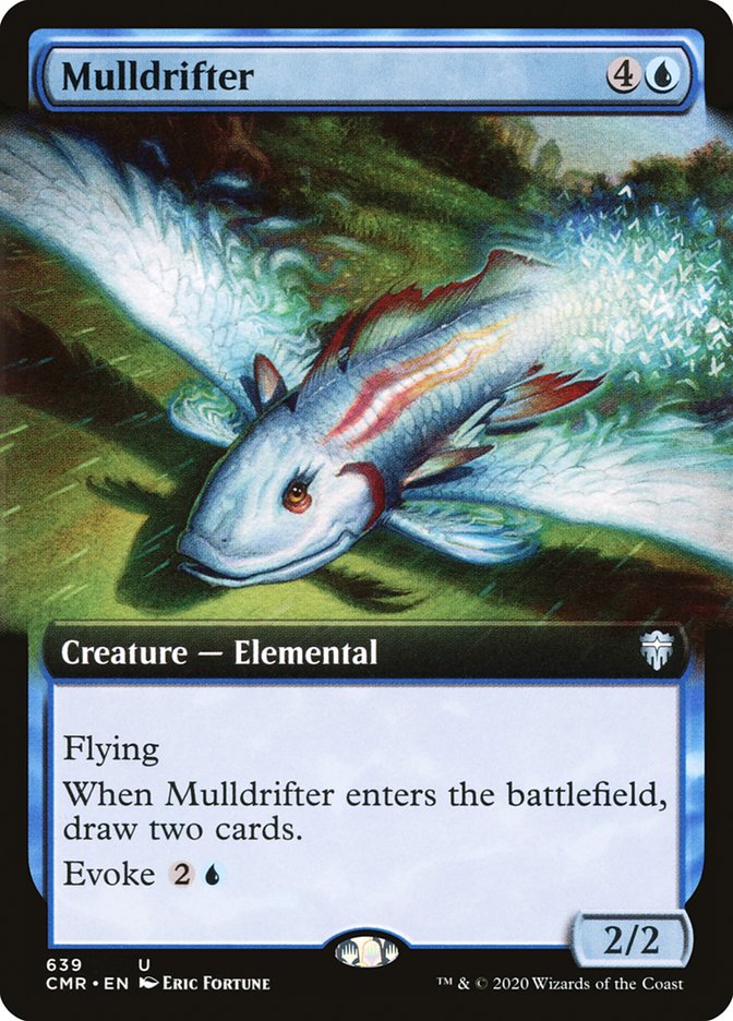 Mulldrifter (Extended Art) [Commander Legends] | Rock City Comics