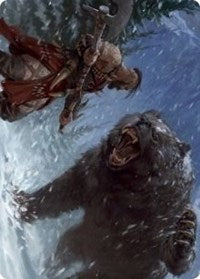 Blizzard Brawl Art Card [Kaldheim Art Series] | Rock City Comics
