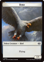 Thopter // Bird Double-Sided Token [Tarkir: Dragonstorm Commander Tokens] | Rock City Comics