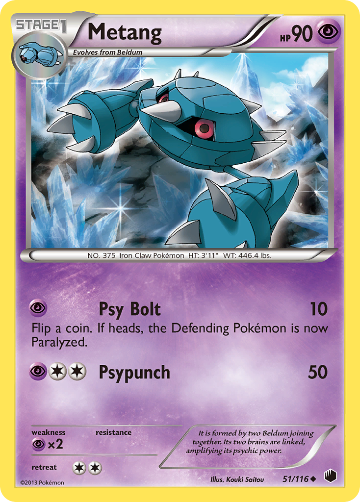 Metang (51/116) [Black & White: Plasma Freeze] | Rock City Comics