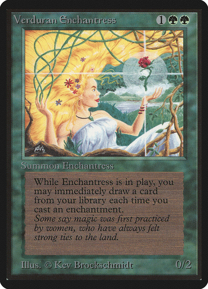 Verduran Enchantress [Beta Edition] | Rock City Comics