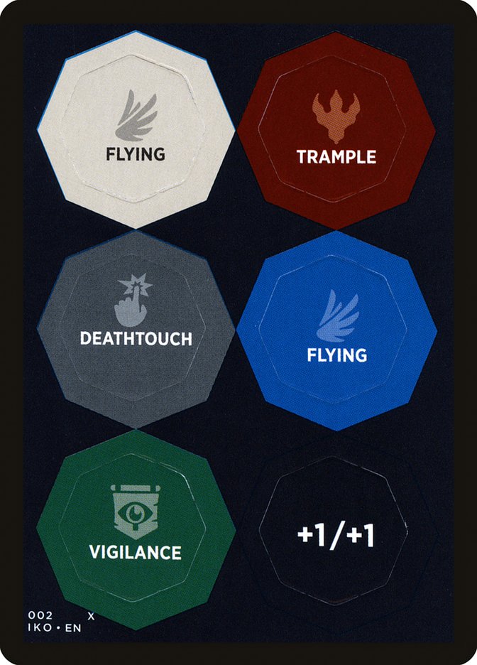 Ability Punchcard (002) [Ikoria: Lair of Behemoths Tokens] | Rock City Comics