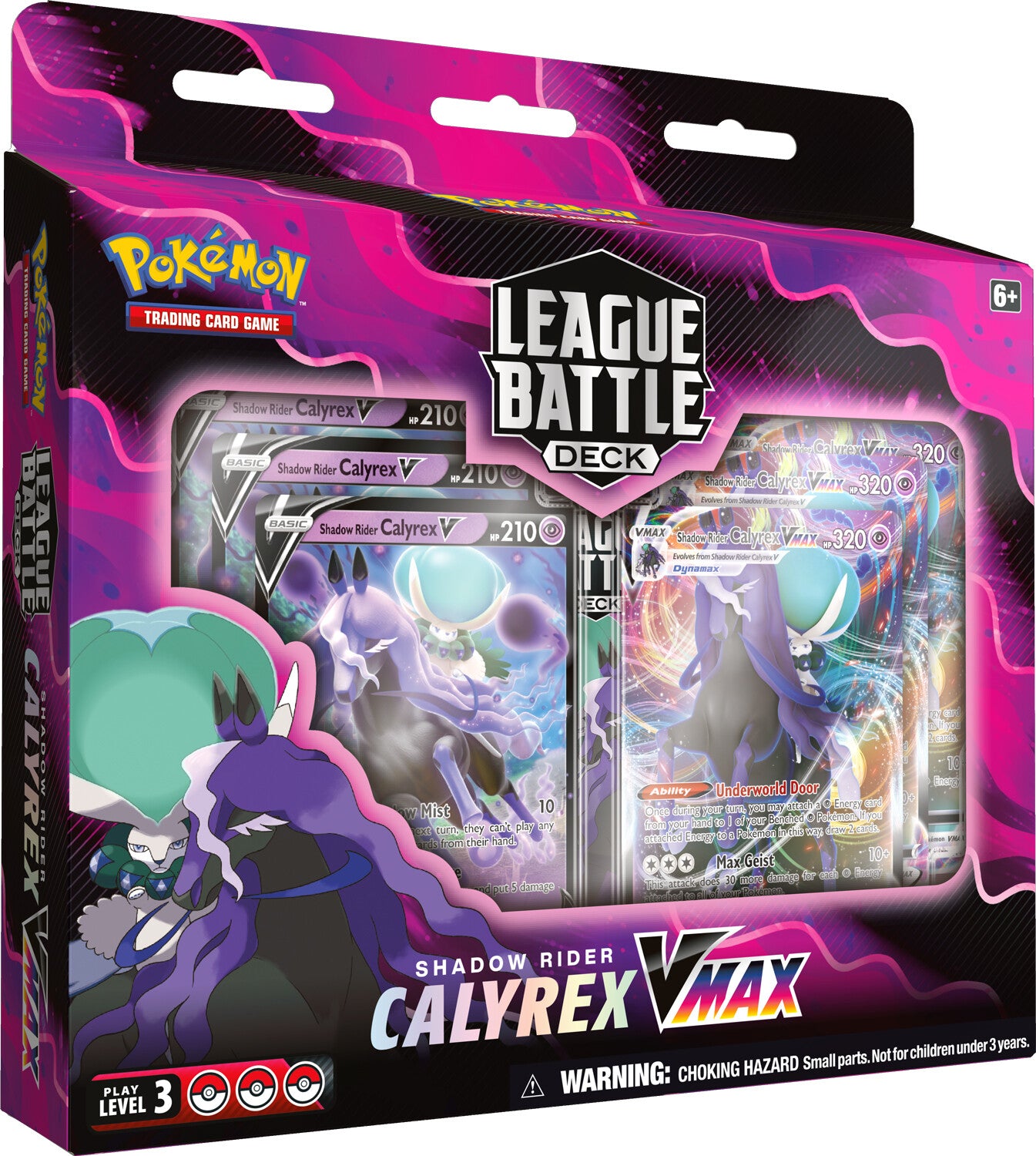 League Battle Deck (Shadow Rider Calyrex VMAX) | Rock City Comics