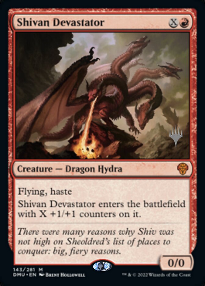 Shivan Devastator (Promo Pack) [Dominaria United Promos] | Rock City Comics