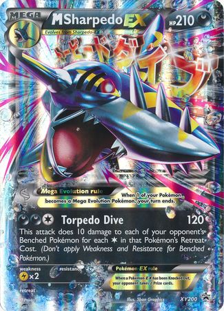 M Sharpedo EX (XY200) (Jumbo Card) [XY: Black Star Promos] | Rock City Comics