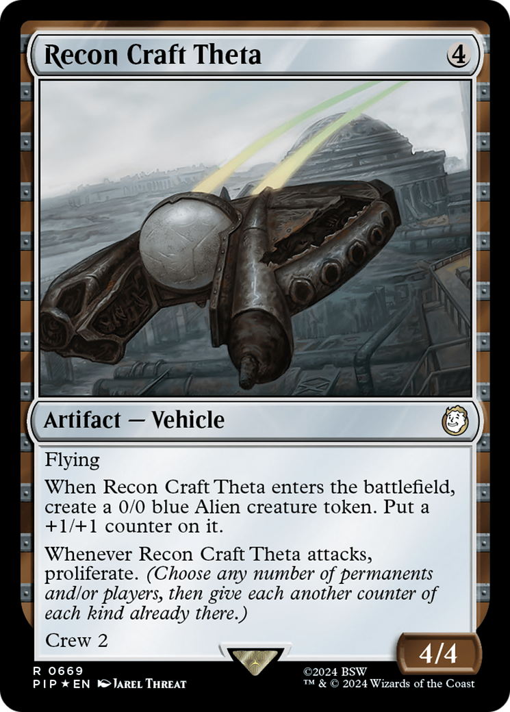 Recon Craft Theta (Surge Foil) [Fallout] | Rock City Comics