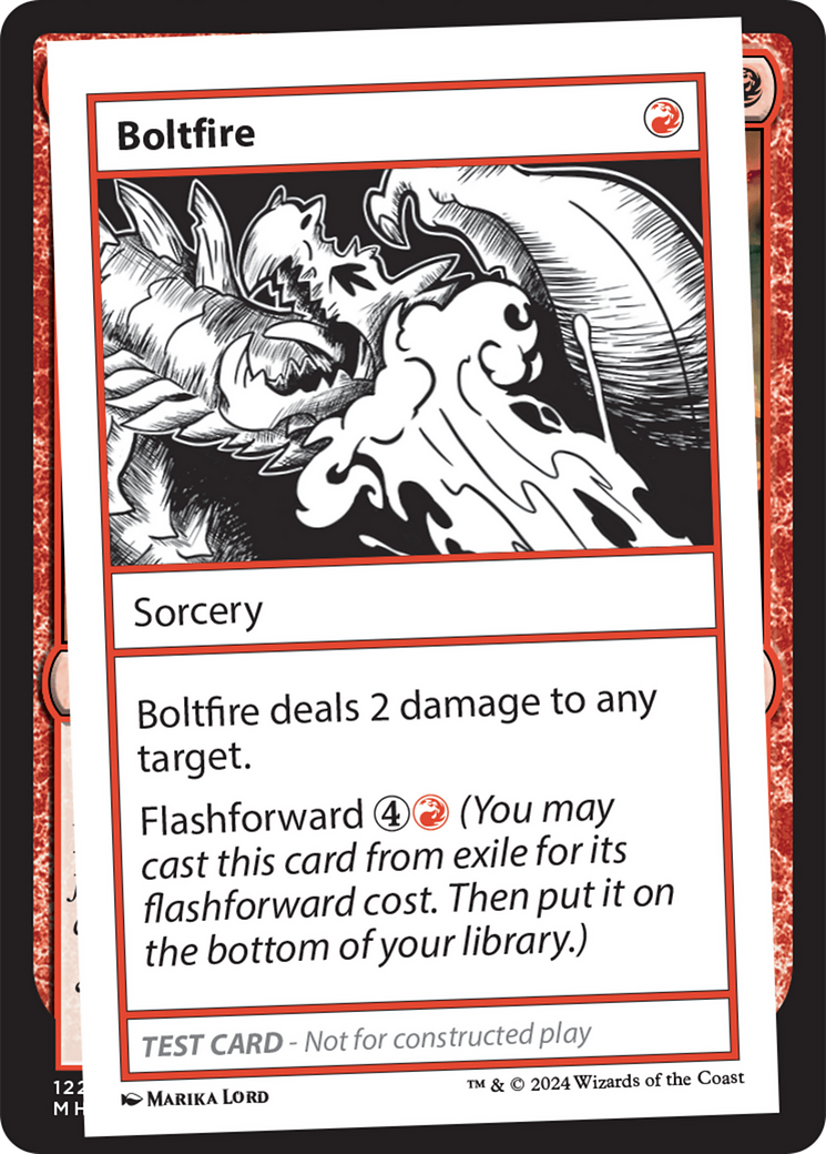 Boltfire [Mystery Booster 2 Playtest Cards] | Rock City Comics