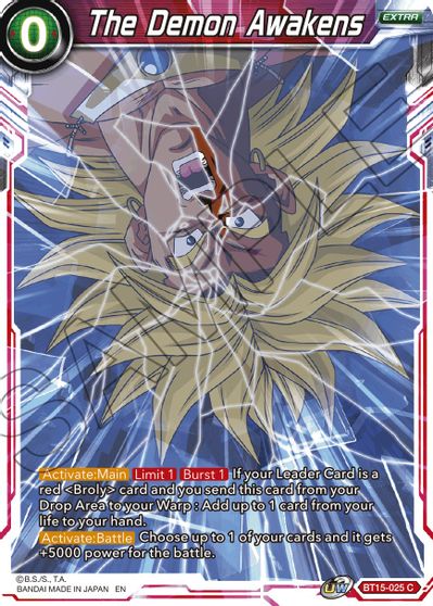 The Demon Awakens (BT15-025) [Saiyan Showdown] | Rock City Comics