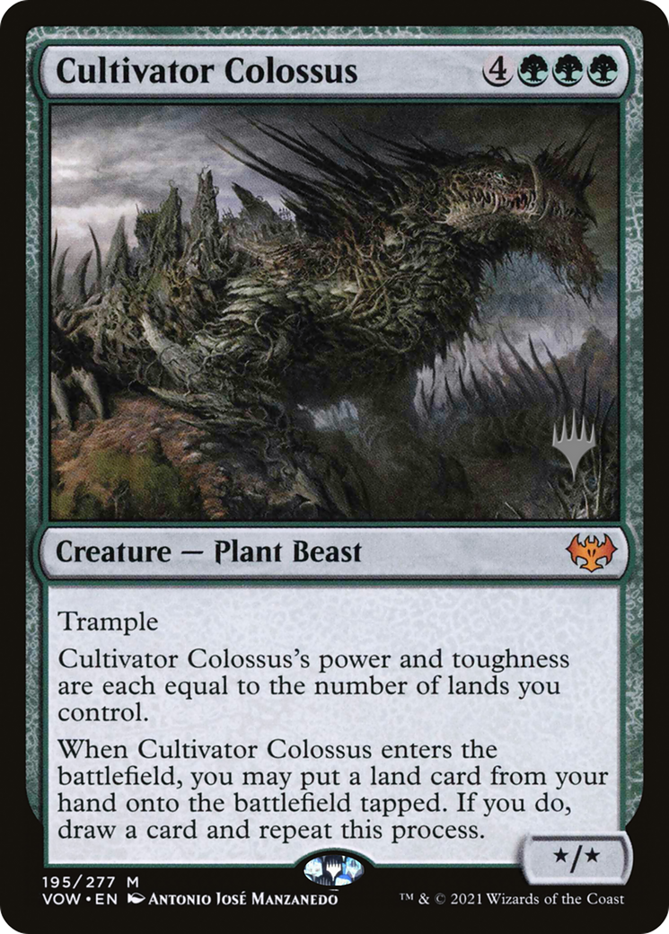 Cultivator Colossus Art Card [Innistrad Remastered Art Series] | Rock City Comics