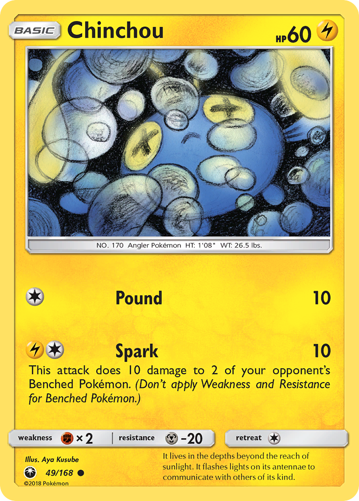Chinchou (49/168) [Sun & Moon: Celestial Storm] | Rock City Comics