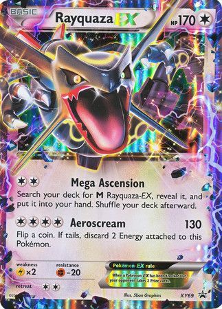 Rayquaza EX (XY69) (Jumbo Card) [XY: Black Star Promos] | Rock City Comics