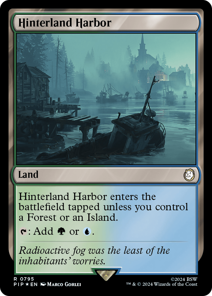Hinterland Harbor (Surge Foil) [Fallout] | Rock City Comics