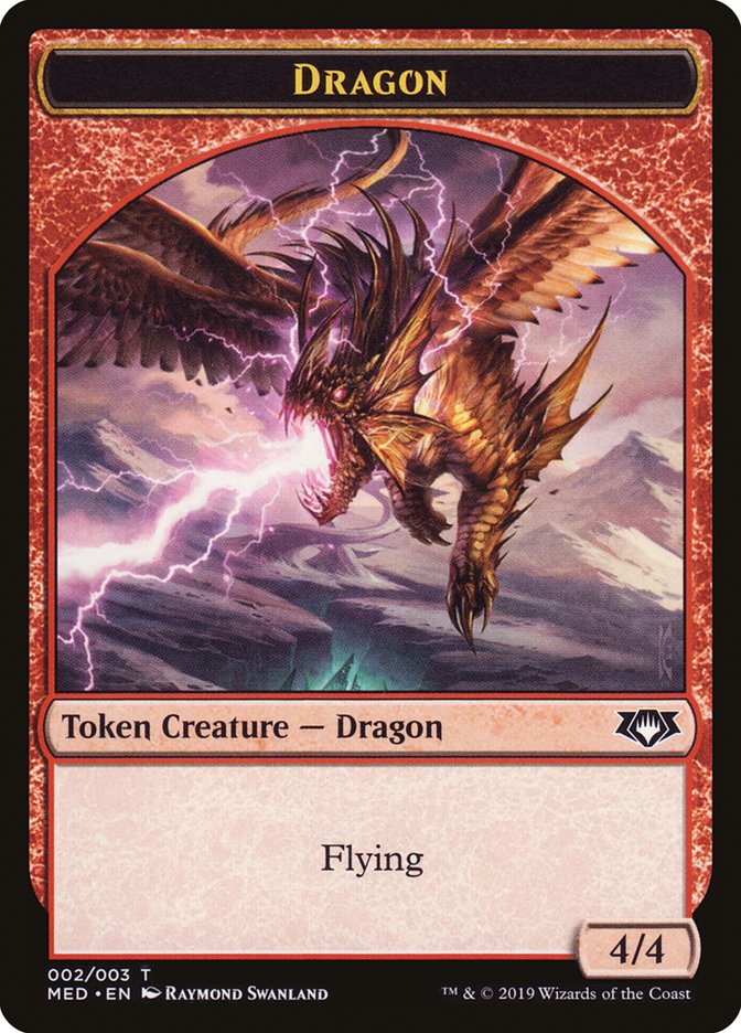 Dragon Token [Mythic Edition Tokens] | Rock City Comics