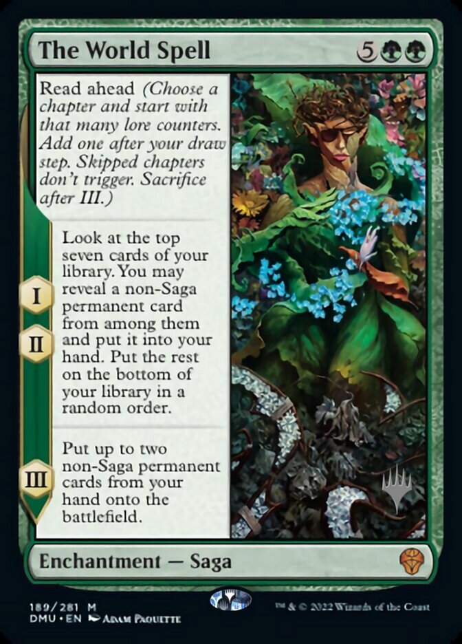 The World Spell (Promo Pack) [Dominaria United Promos] | Rock City Comics