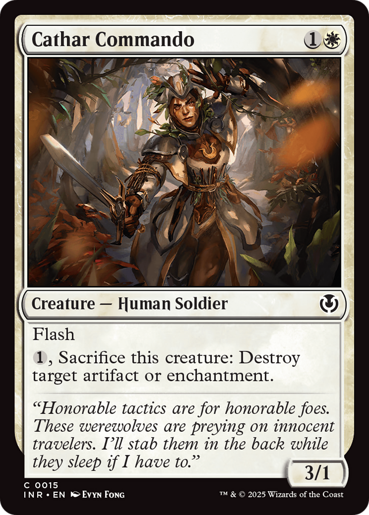 Cathar Commando [Innistrad Remastered] | Rock City Comics