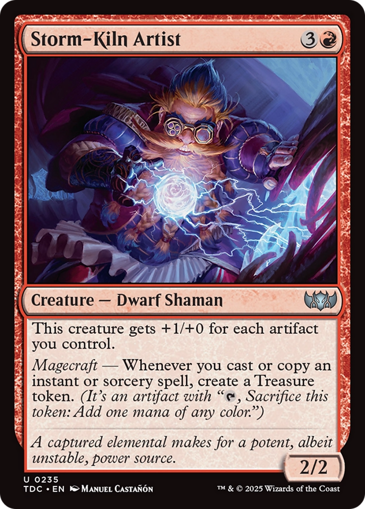 Storm-Kiln Artist [Tarkir: Dragonstorm Commander] | Rock City Comics