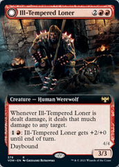 Ill-Tempered Loner // Howlpack Avenger (Extended Art) [Innistrad: Crimson Vow] | Rock City Comics