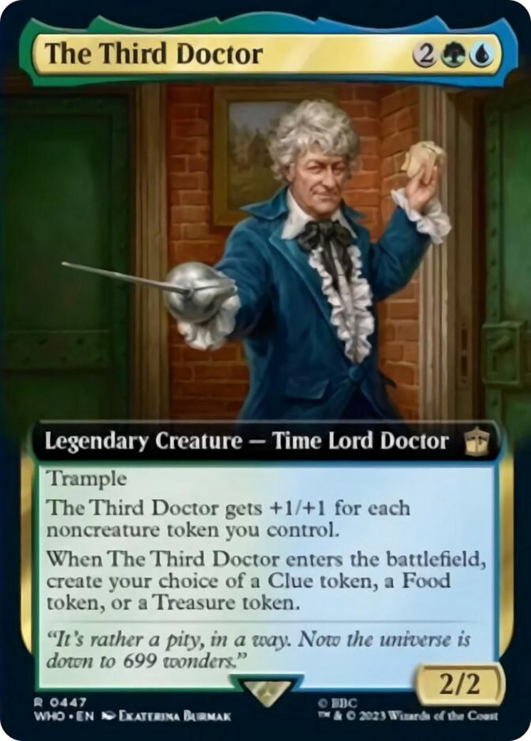 The Third Doctor (Extended Art) [Doctor Who] | Rock City Comics