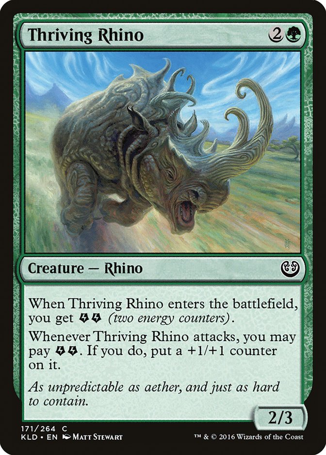 Thriving Rhino [Kaladesh] | Rock City Comics