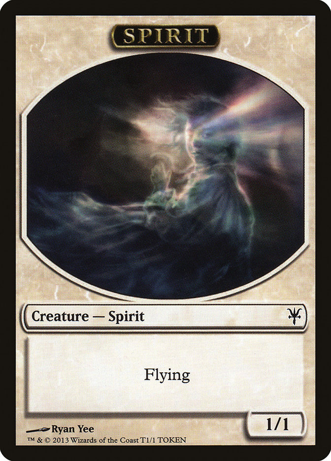 Spirit Token [Duel Decks: Sorin vs. Tibalt Tokens] | Rock City Comics