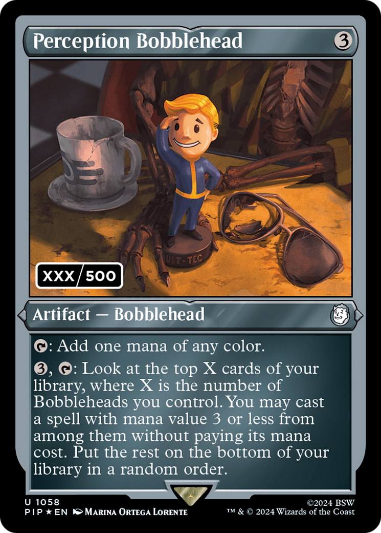 Perception Bobblehead (Serial Numbered) [Fallout] | Rock City Comics