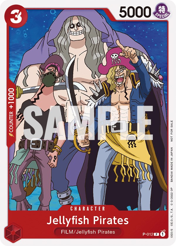 Jellyfish Pirates (One Piece Film Red) [One Piece Promotion Cards] | Rock City Comics