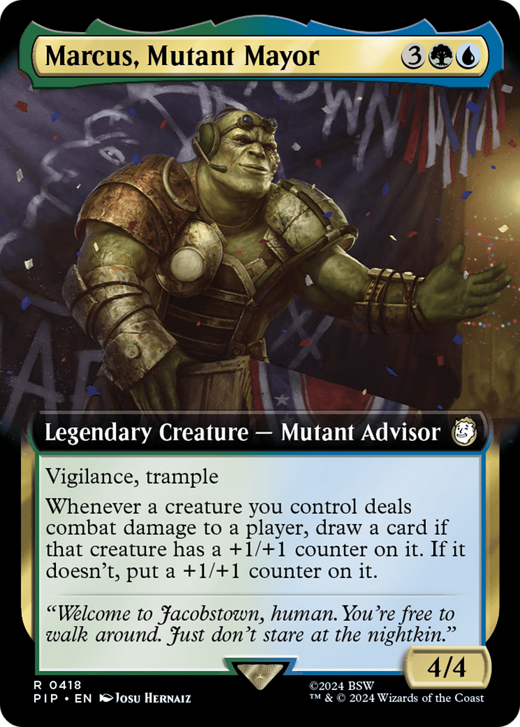 Marcus, Mutant Mayor (Extended Art) [Fallout] | Rock City Comics