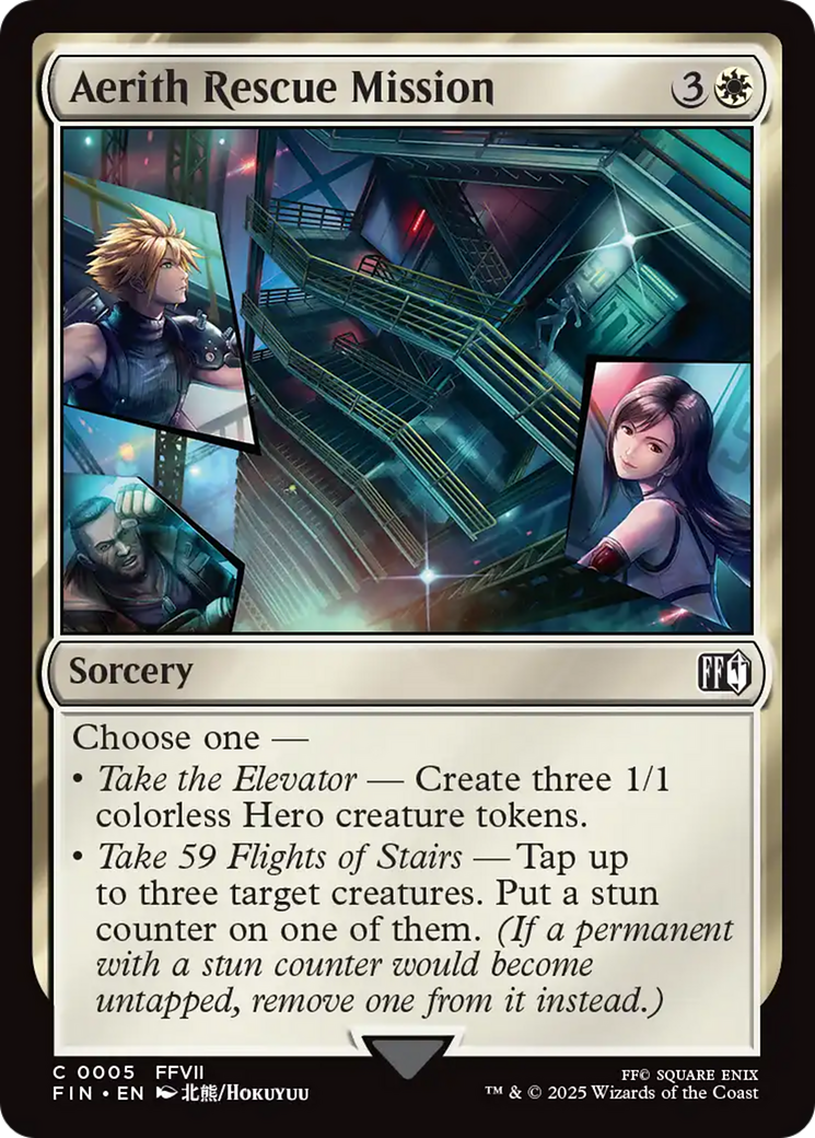 Aerith Rescue Mission [FINAL FANTASY] | Rock City Comics