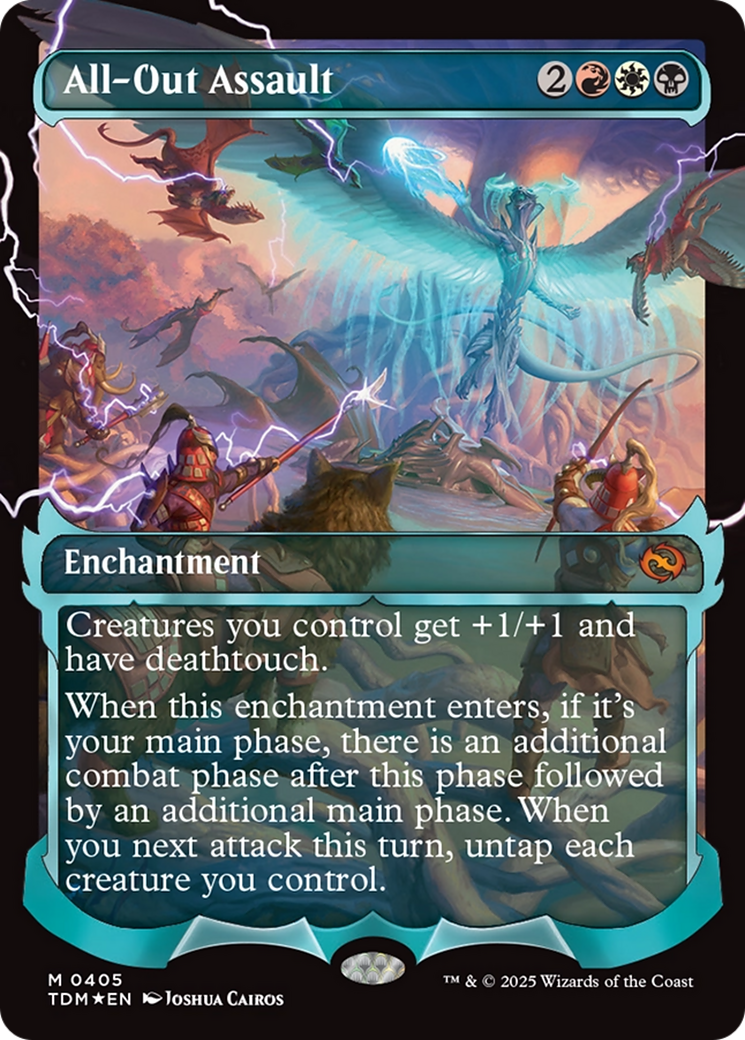 All-Out Assault (Showcase) [Tarkir: Dragonstorm] | Rock City Comics