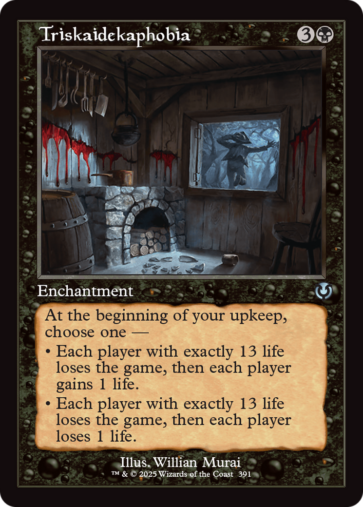 Triskaidekaphobia (Retro Frame) [Innistrad Remastered] | Rock City Comics