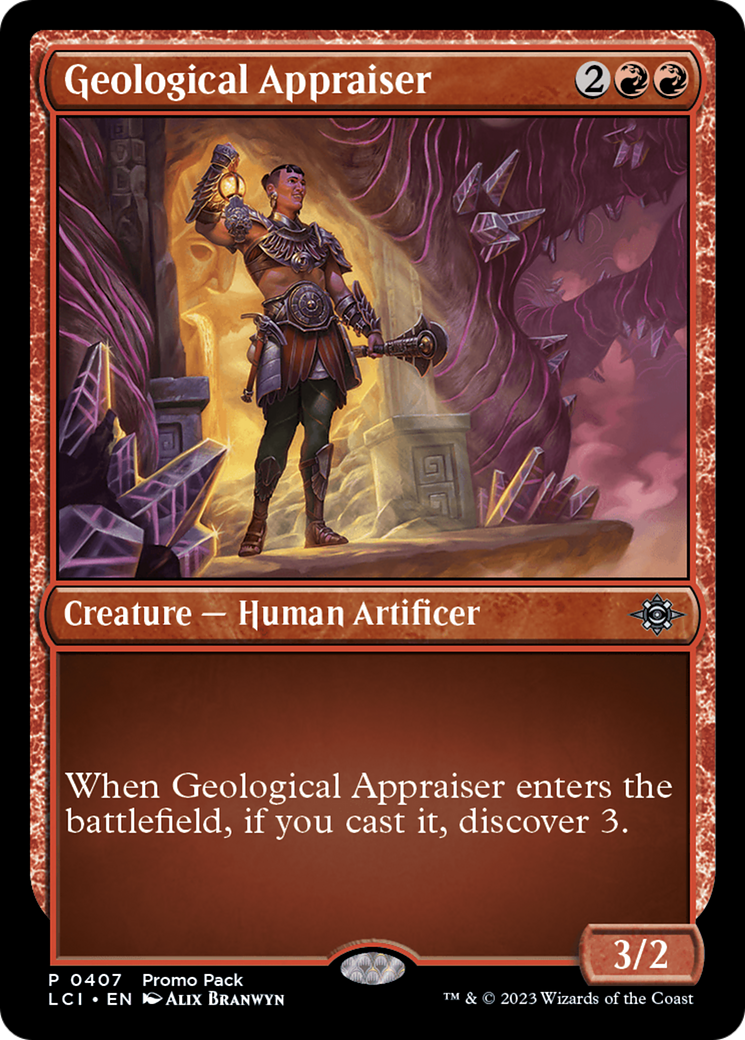 Geological Appraiser [The Lost Caverns of Ixalan Promos] | Rock City Comics