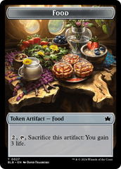 Food // Coruscation Mage Double-Sided Token [Bloomburrow Tokens] | Rock City Comics