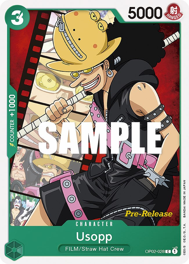 Usopp [Paramount War Pre-Release Cards] | Rock City Comics