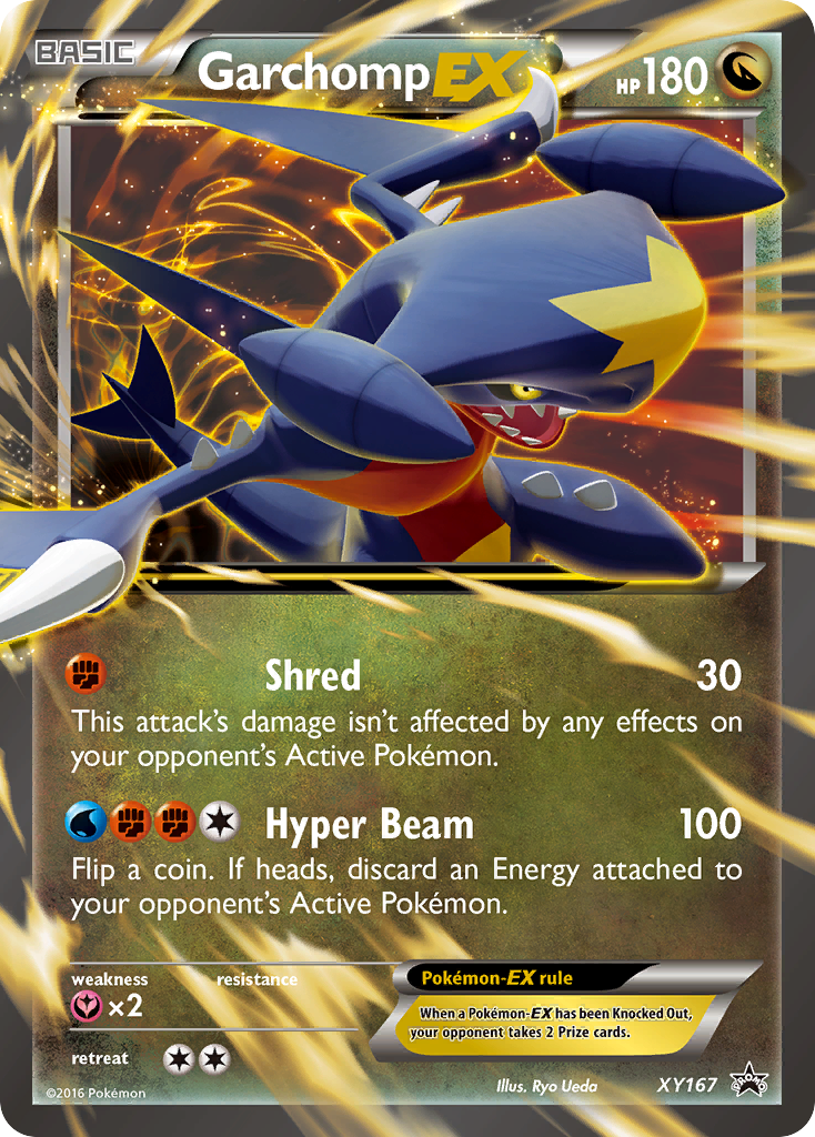 Garchomp EX (XY167) [XY: Black Star Promos] | Rock City Comics