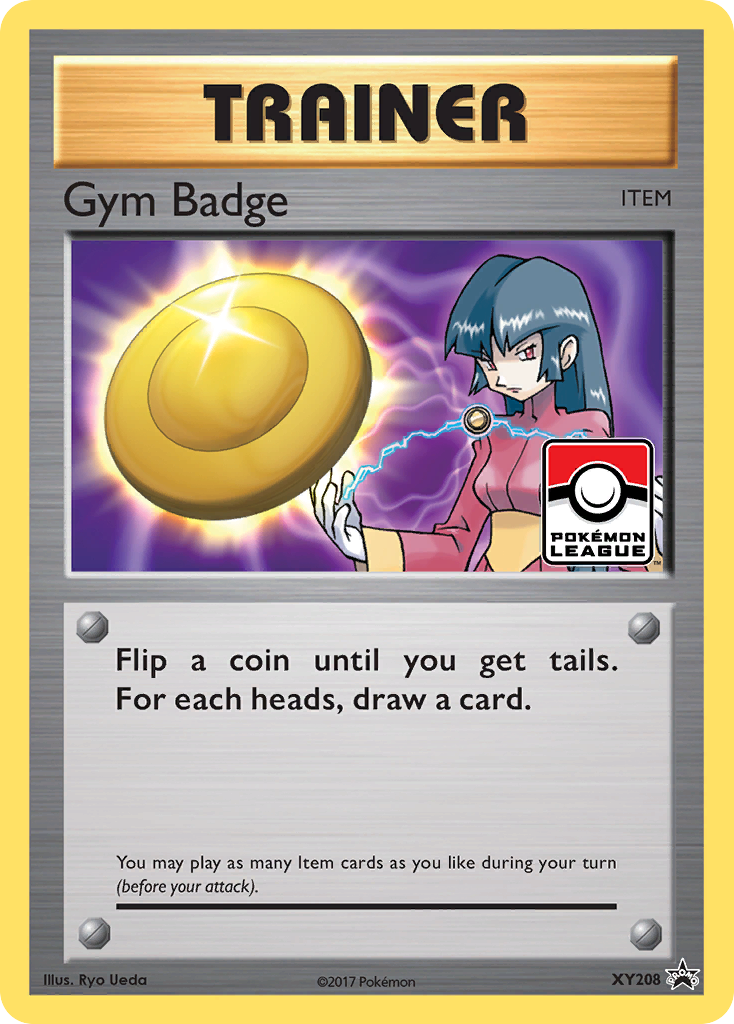 Gym Badge (XY208) (Sabrina) [XY: Black Star Promos] | Rock City Comics