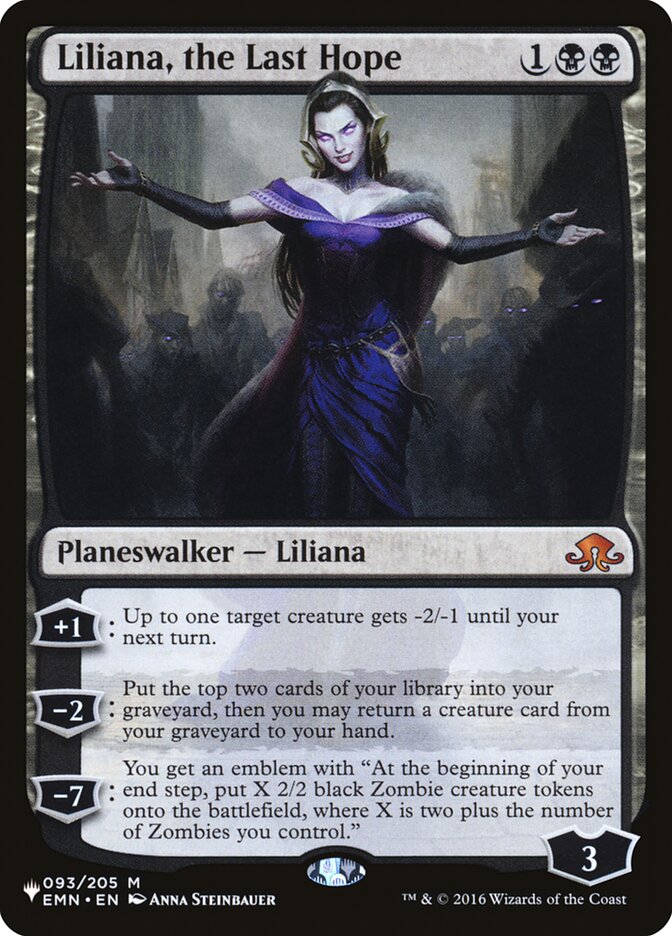 Liliana, the Last Hope [The List] | Rock City Comics