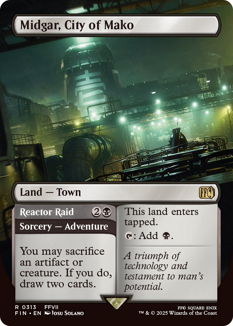 Midgar, City of Mako (Borderless) [FINAL FANTASY] | Rock City Comics