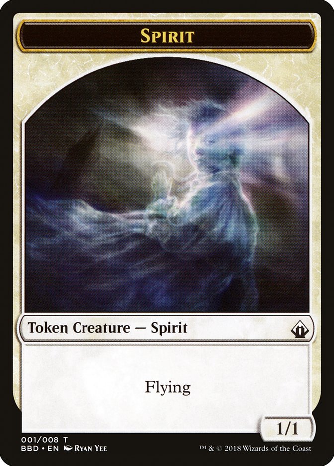 Spirit Token [Battlebond Tokens] | Rock City Comics