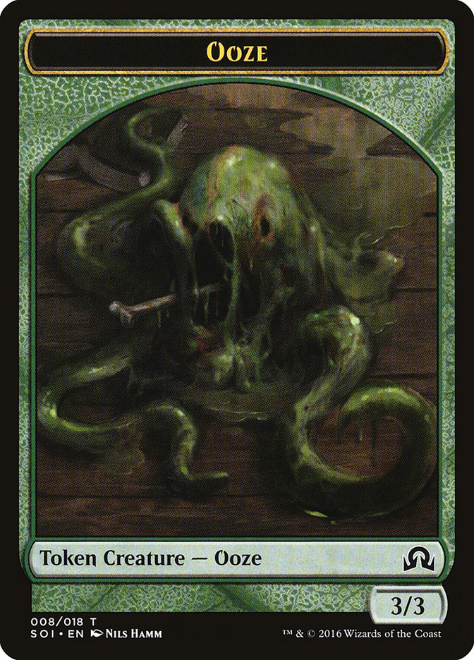 Ooze Token [Shadows over Innistrad Tokens] | Rock City Comics