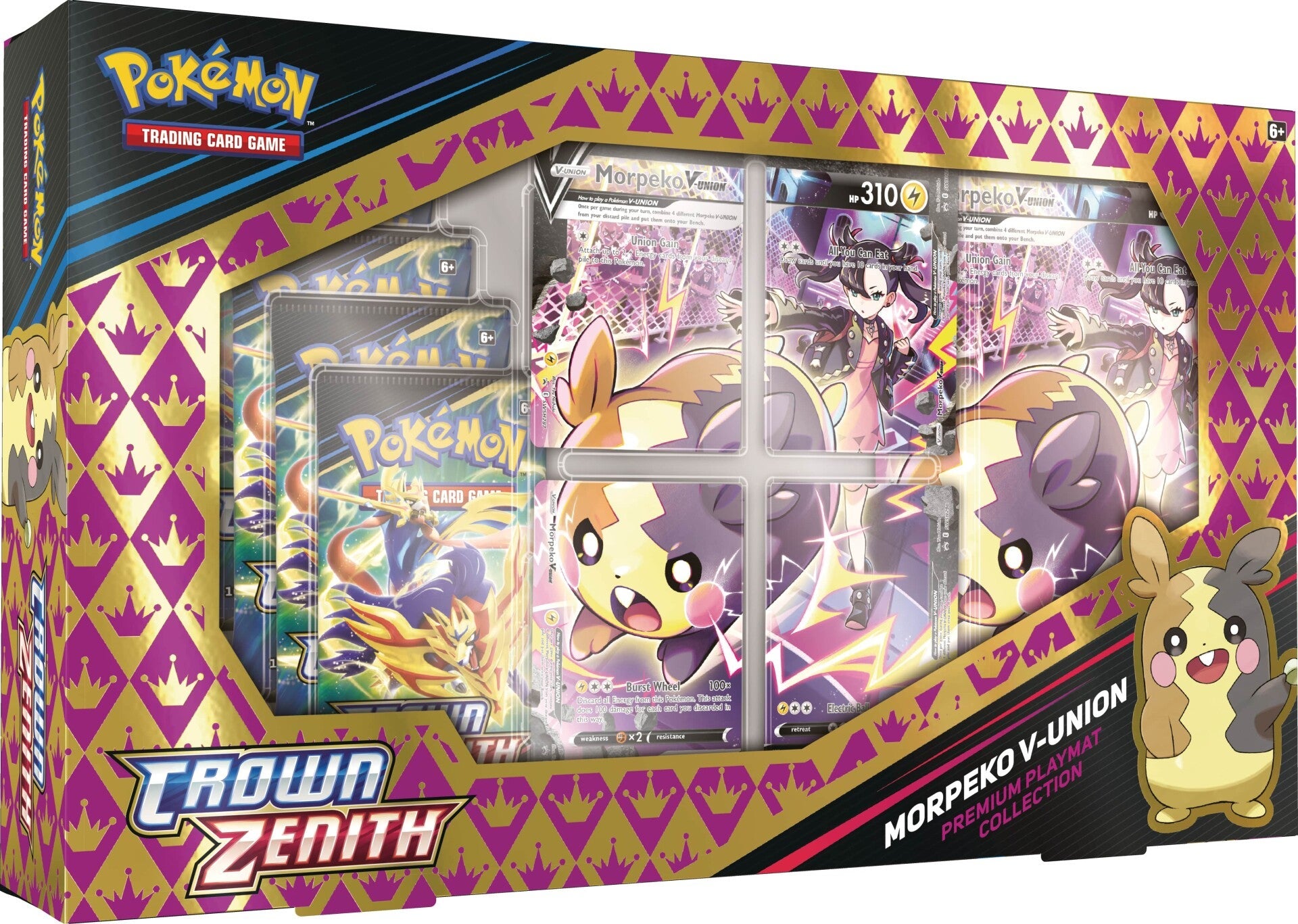 Sword & Shield: Crown Zenith - Premium Playmat Collection (Morpeko V-UNION) | Rock City Comics