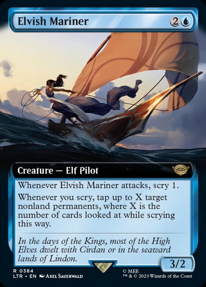 Elvish Mariner (Extended Art) [The Lord of the Rings: Tales of Middle-Earth] | Rock City Comics