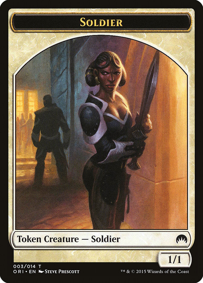 Soldier Token [Magic Origins Tokens] | Rock City Comics