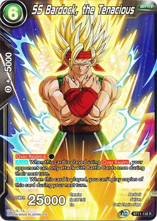 SS Bardock, the Tenacious (BT11-132) [Vermilion Bloodline 2nd Edition] | Rock City Comics