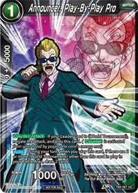 Announcer, Play-By-Play Pro (Event Pack 05) (TB2-067) [Promotion Cards] | Rock City Comics
