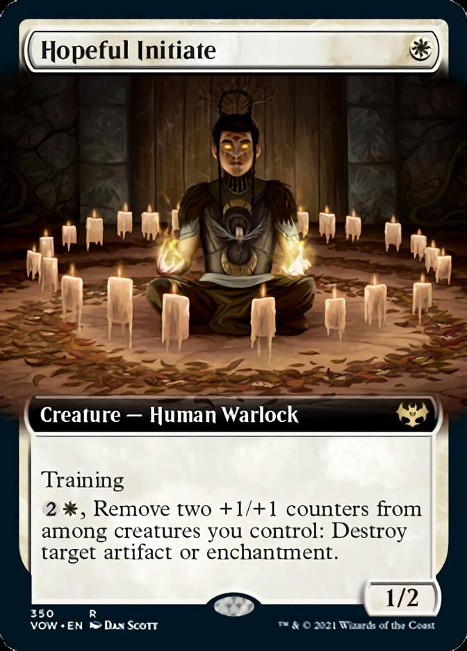 Hopeful Initiate (Extended Art) [Innistrad: Crimson Vow] | Rock City Comics