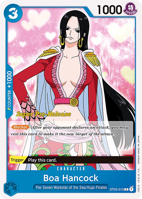 Boa Hancock [Super Pre-Release Starter Deck: The Seven Warlords of the Sea] | Rock City Comics